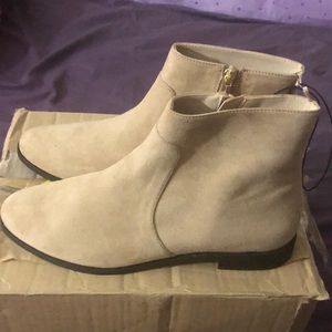 H&M Suede Booties